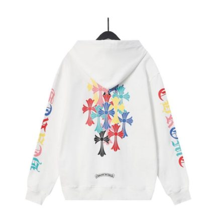 Chrome Hearts Colorful Cross Zip-up Hoodie