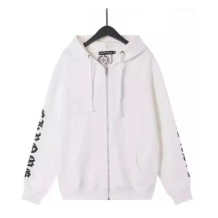 Chrome Hearts Horseshoe Zip Up Hoodie