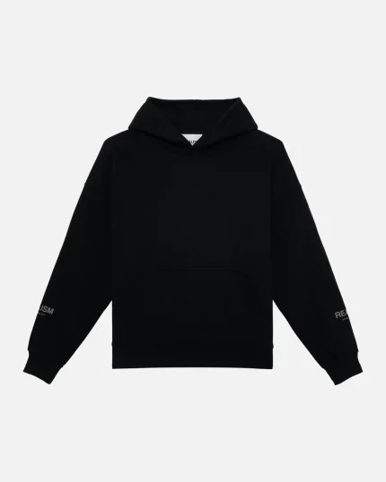 Court Boxy Black Hoodie