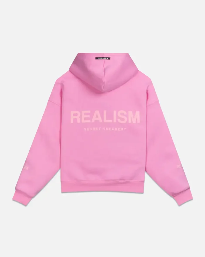 Court Boxy Pink Hoodie