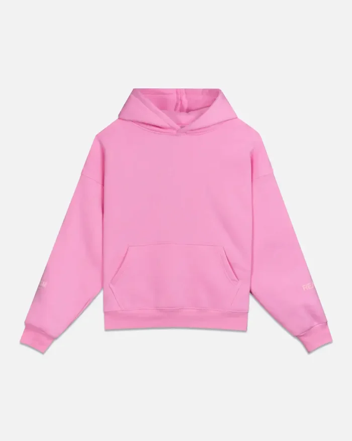 Court Boxy Pink Hoodie