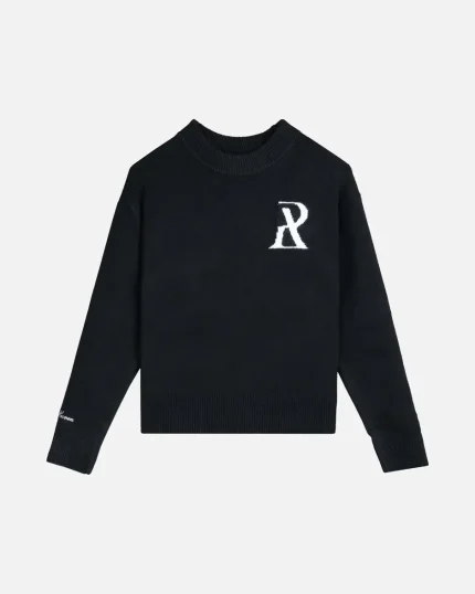 Radiant Knit Crewneck Black