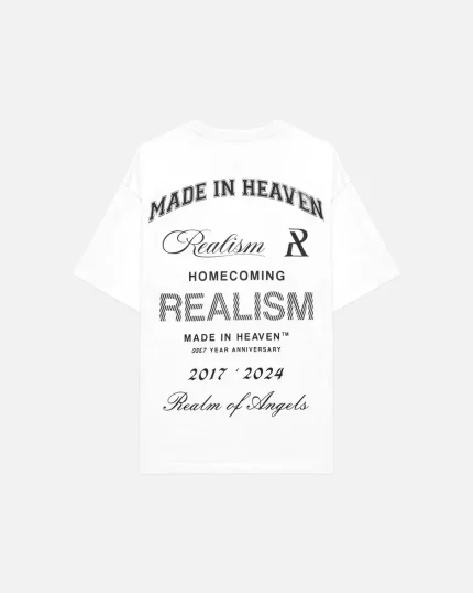 Realism Homecoming Tee White