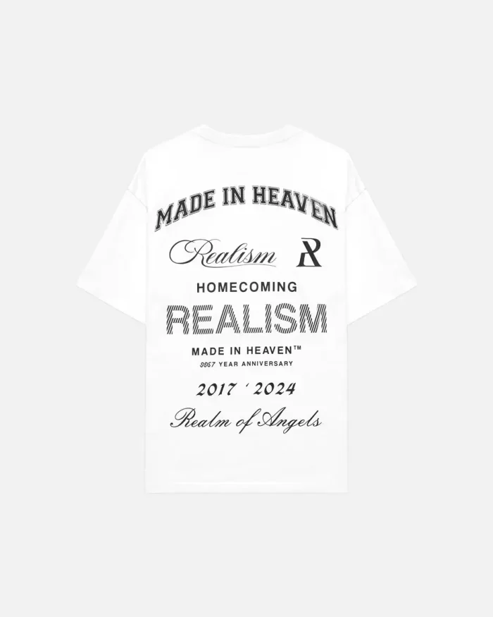 Realism Homecoming Tee White