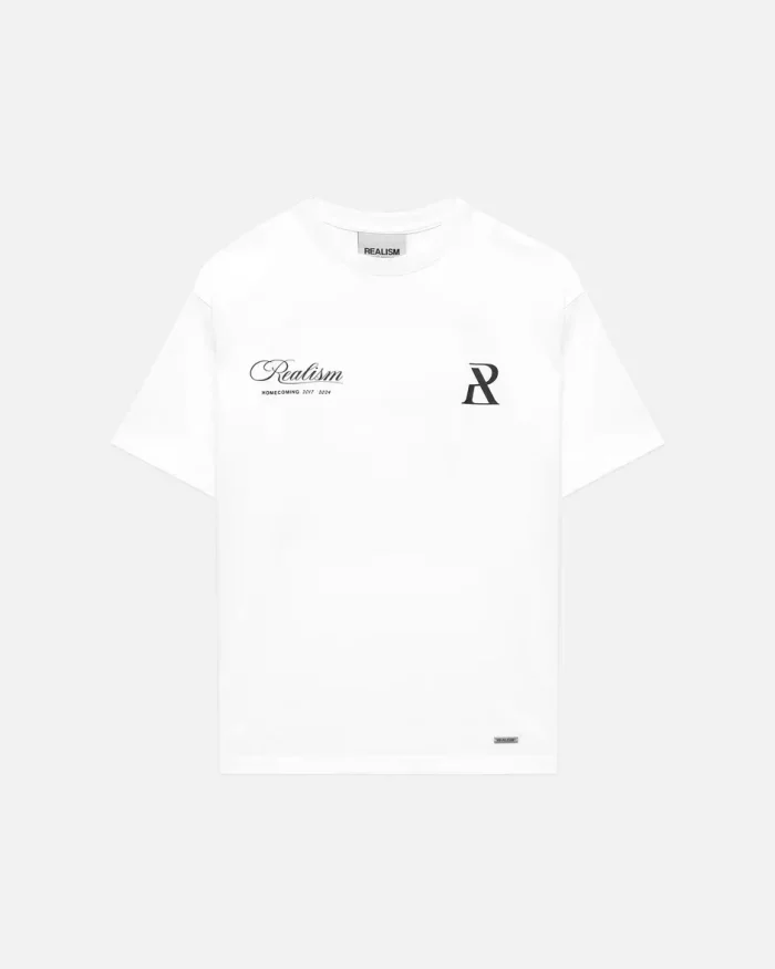 Realism Homecoming Tee White