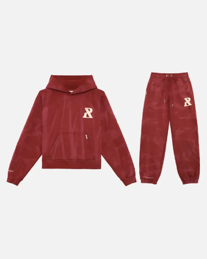 Legacy Realism Tracksuit Washed Carmine