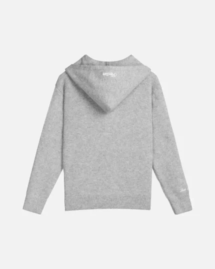 Radiant Knit Grey Hoodie