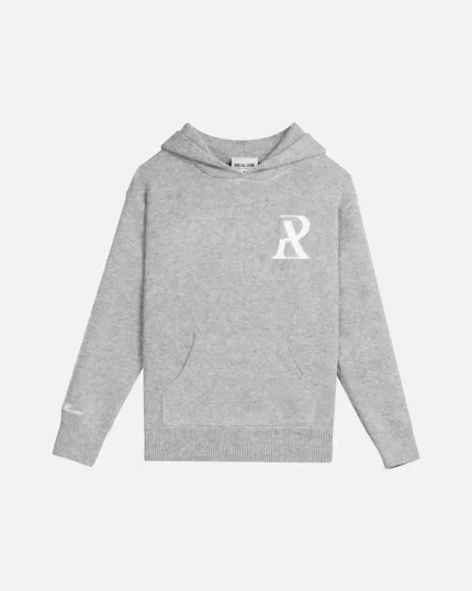 Radiant Knit Grey Hoodie