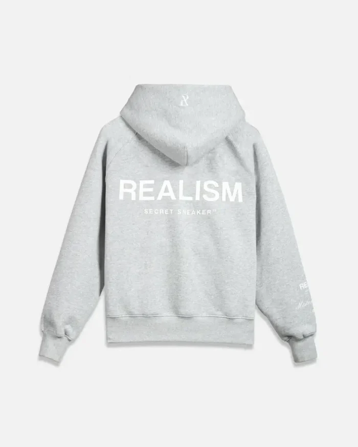 Radiant Zip Grey Hoodie
