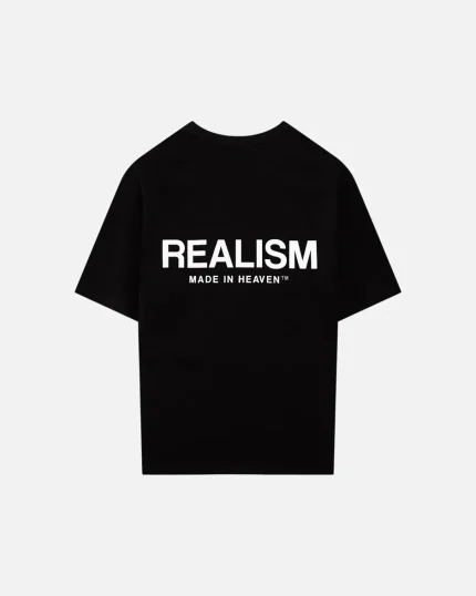 Realism Jet Black T-Shirt