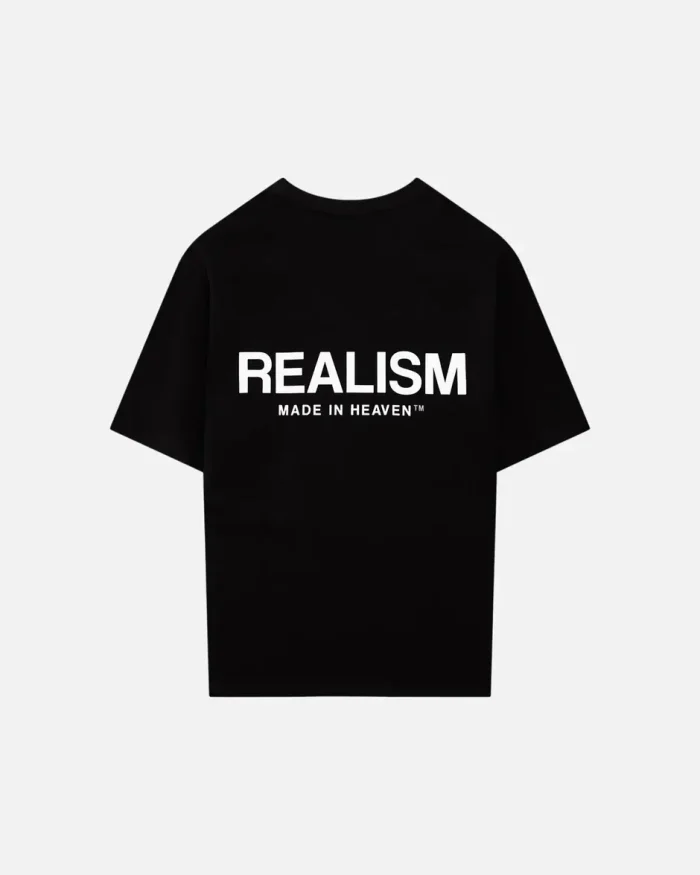 Realism Jet Black T-Shirt