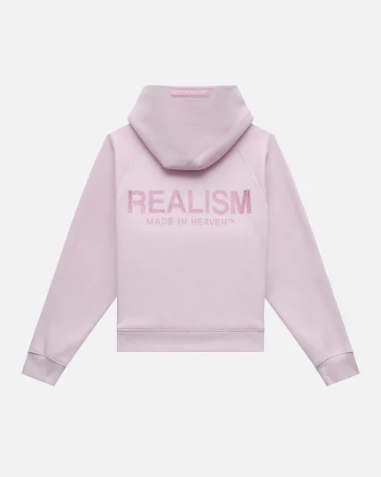 Realism Glimmer Pink Hoodie