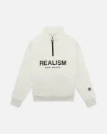 Realism Half-Zip Oatmeal Jumper