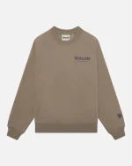 Realism Reflective Crewneck Cement