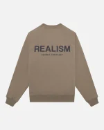 Realism Reflective Crewneck Cement