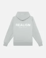 Realism Back Logo Slate Hoodie