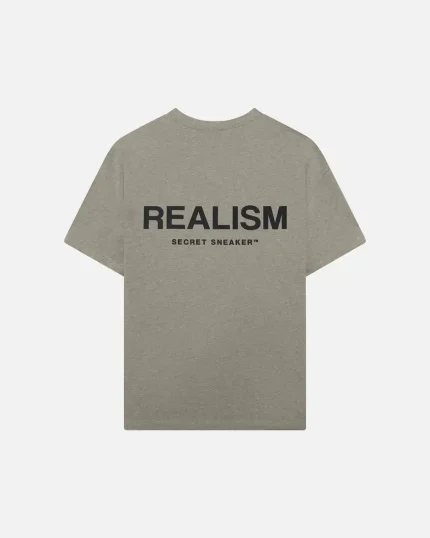 Realism Logo Tee Burn
