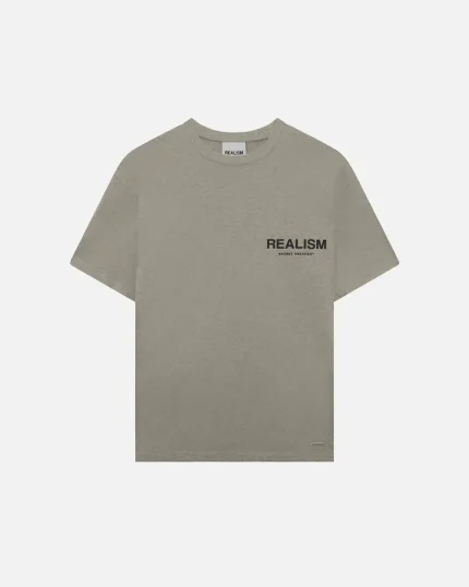 Realism Logo Tee Burn