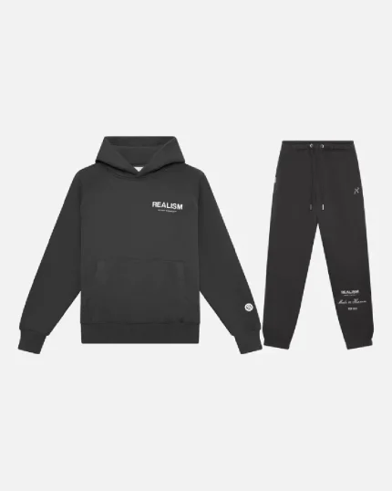 Back Logo Tracksuit Asphalt
