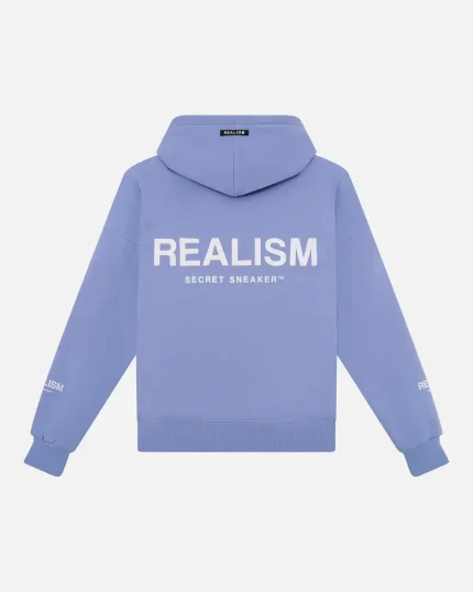 Realism Court Boxy Purple Hoodie