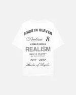Realism Homecoming Tee White