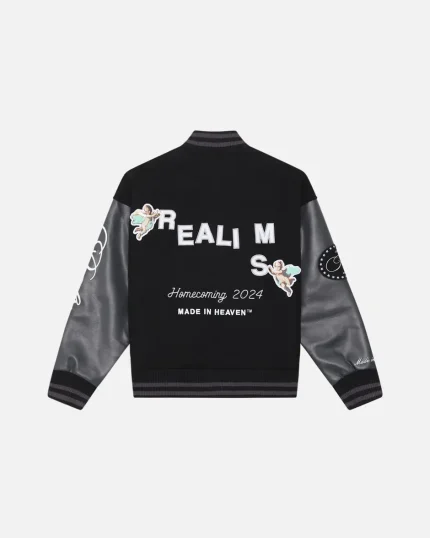 Realism Varsity Jacket Black