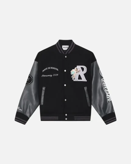 Realism Varsity Jacket Black