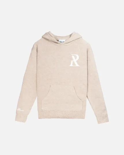 Realism Radiant Knit Hoodie Sand