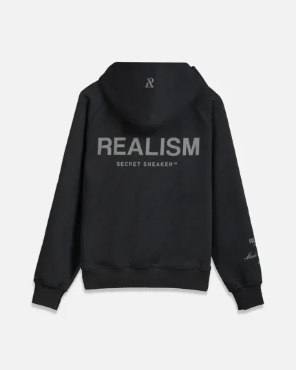 Realism Radiant Zip Hoodie Black