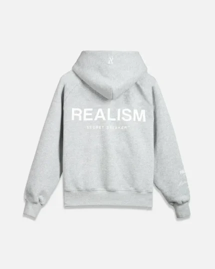 Realism Radiant Zip Grey Hoodie