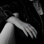 22K Gold Chrome Hearts SBT Band Ring (Made to Order)