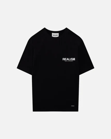 Realism Jet Black T-Shirt