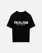 Realism Jet Black T-Shirt