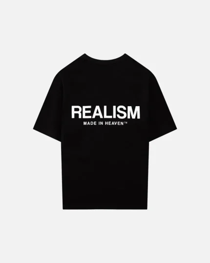 Realism Jet Black T-Shirt